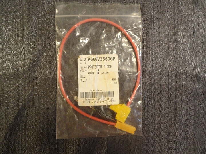 NEW PANASONIC A606V3560GP DIODE ASSEMBLY GENUINE OEM REPLACEMENT PART LD 2819