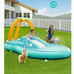 Kiddie Pool with Water Slide for Kids, Children, 110 x 71 x 53
