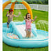 Kiddie Pool with Water Slide for Kids, Children, 110 x 71 x 53