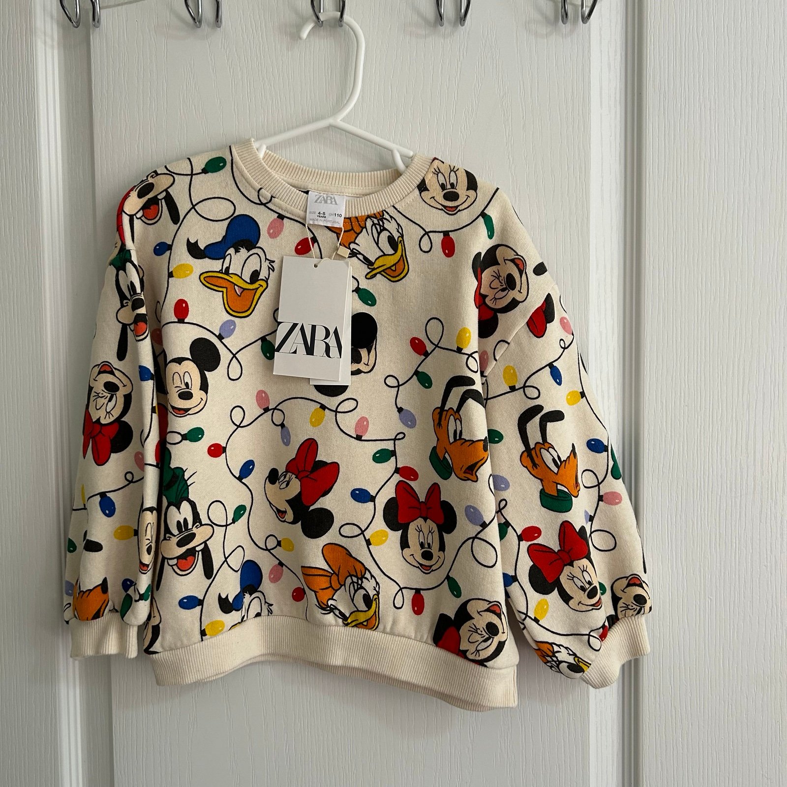 Zara Disney Holiday Sweatshirt