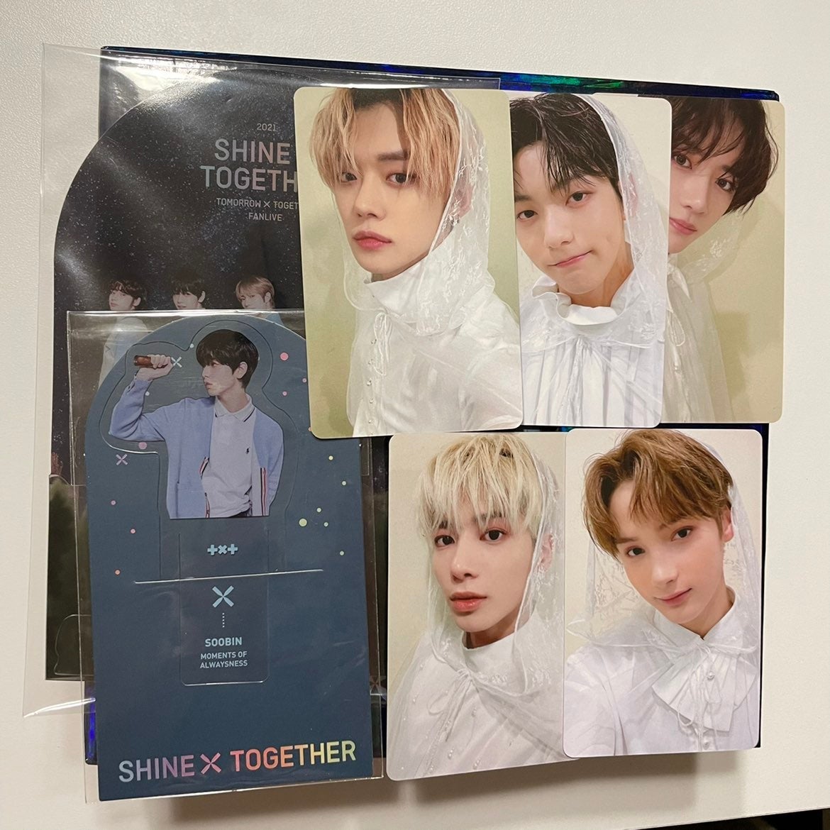 Shine X Together DVD full set with soobin bookmark