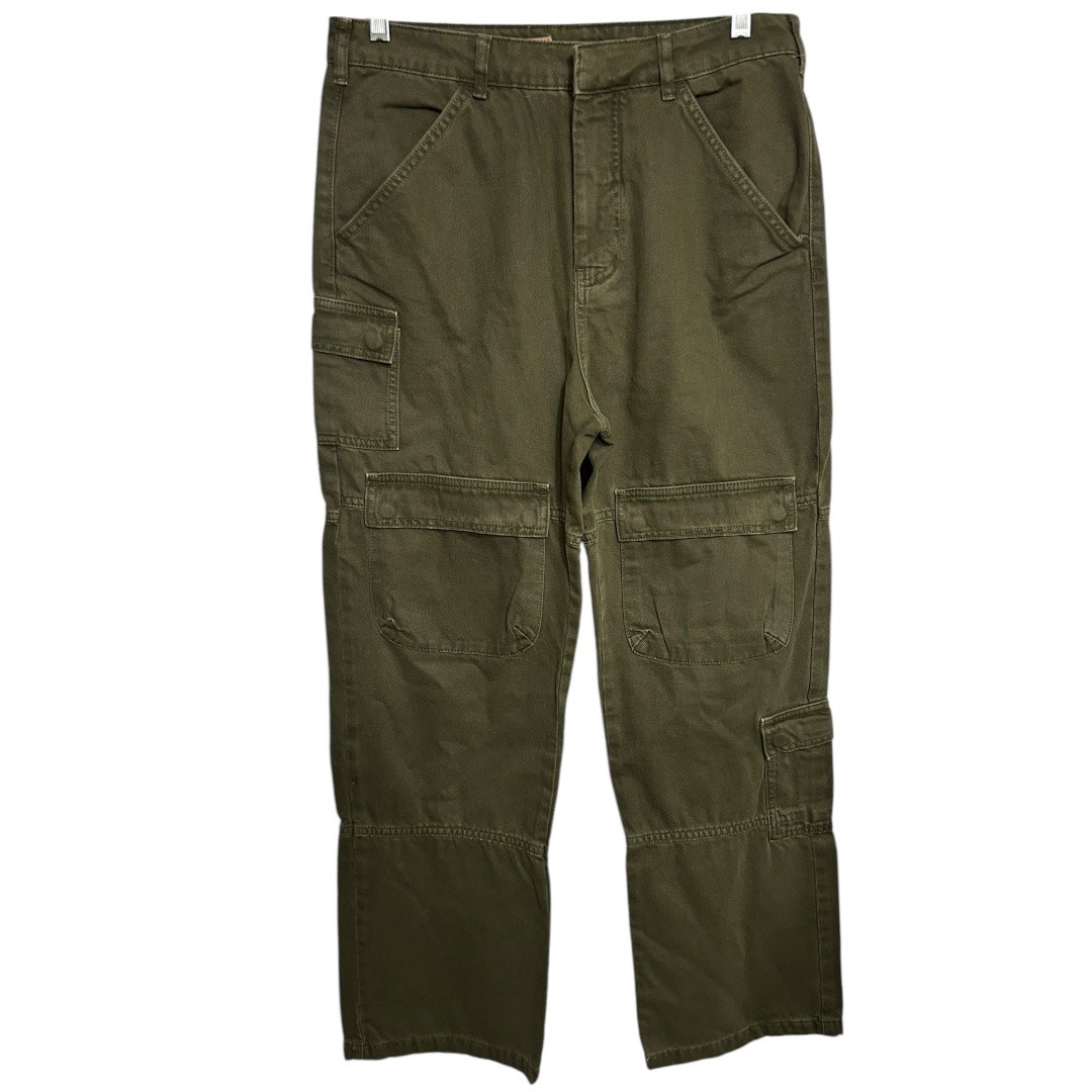 Anthropologie Pilcro Cargo Utility Jean Women's Size 30 Olive Army Green NEW