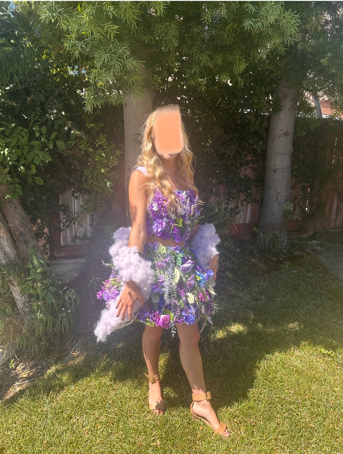 Taylor Swift Eras tour Lavender Haze inspired complete outfit fairy halloween