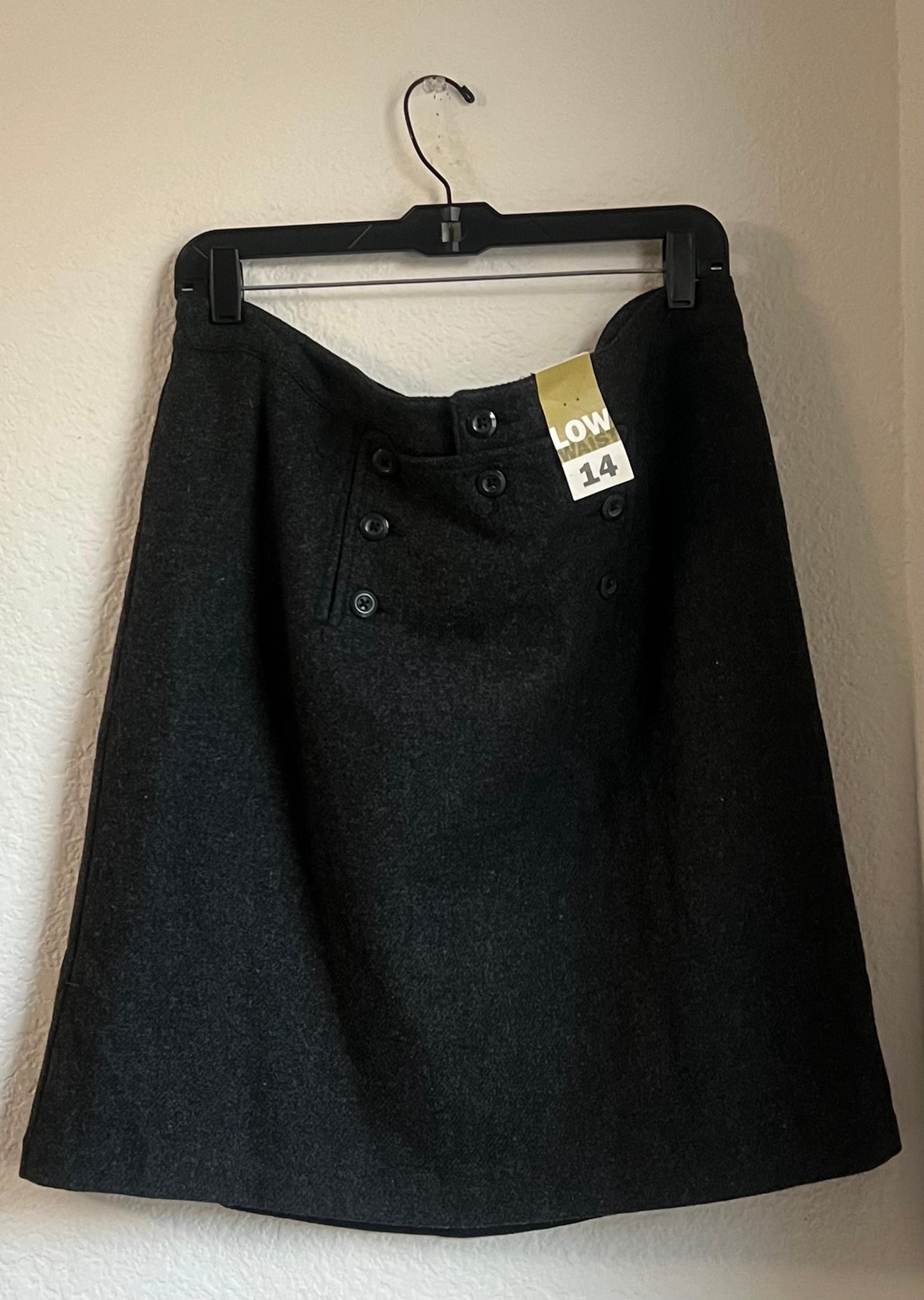 Old Navy A-Line Wool Skirt