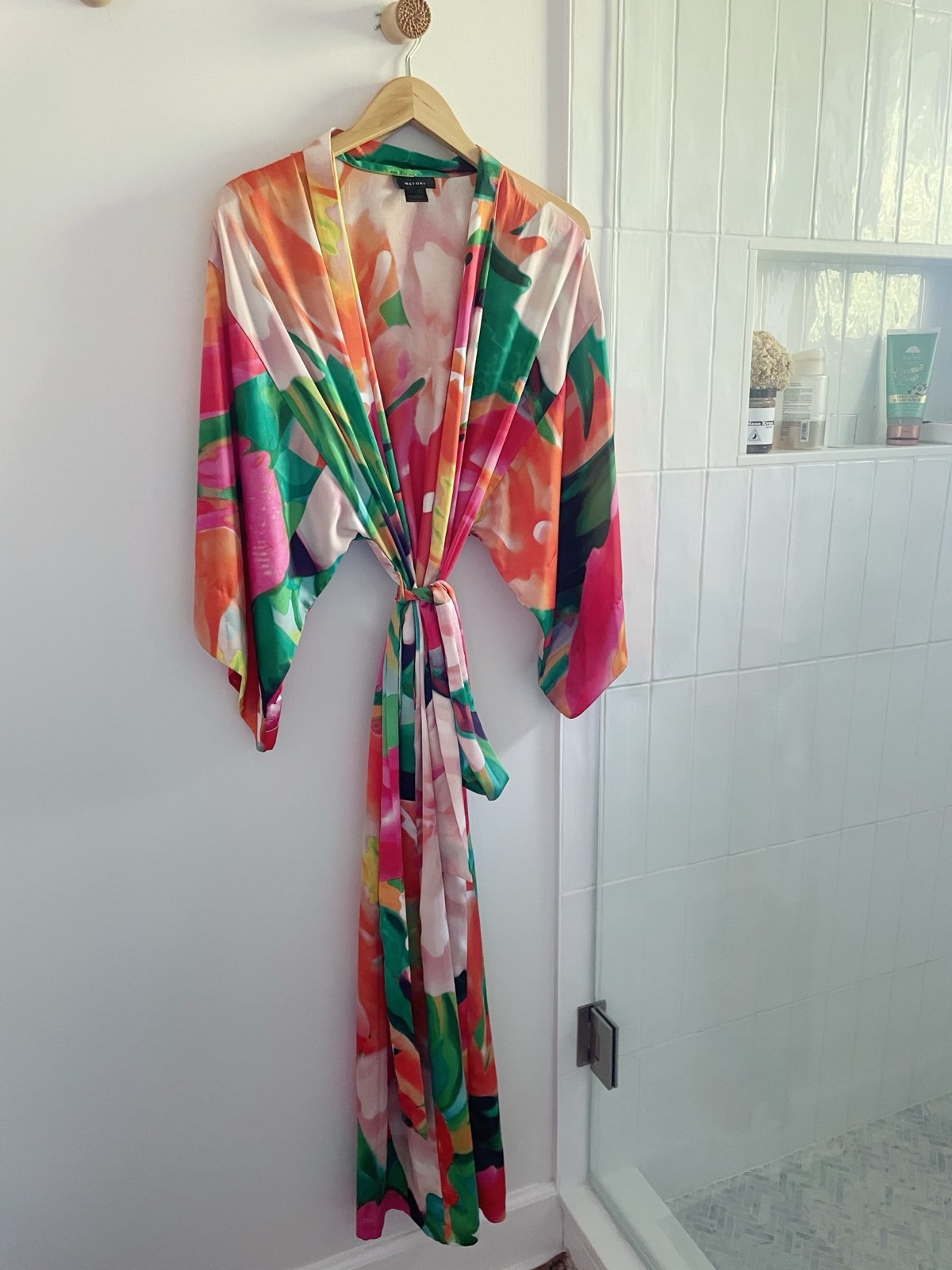 Natori watercolor robe
