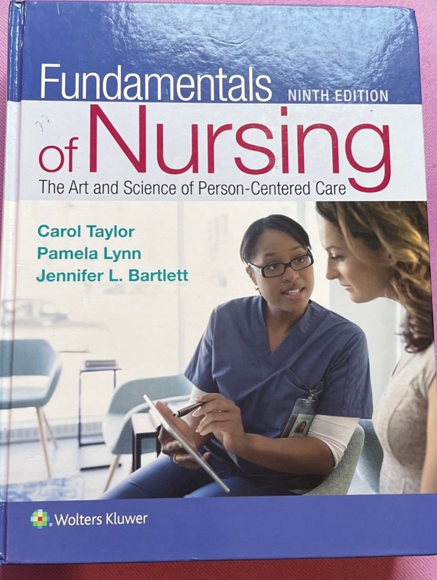 Nursing school book