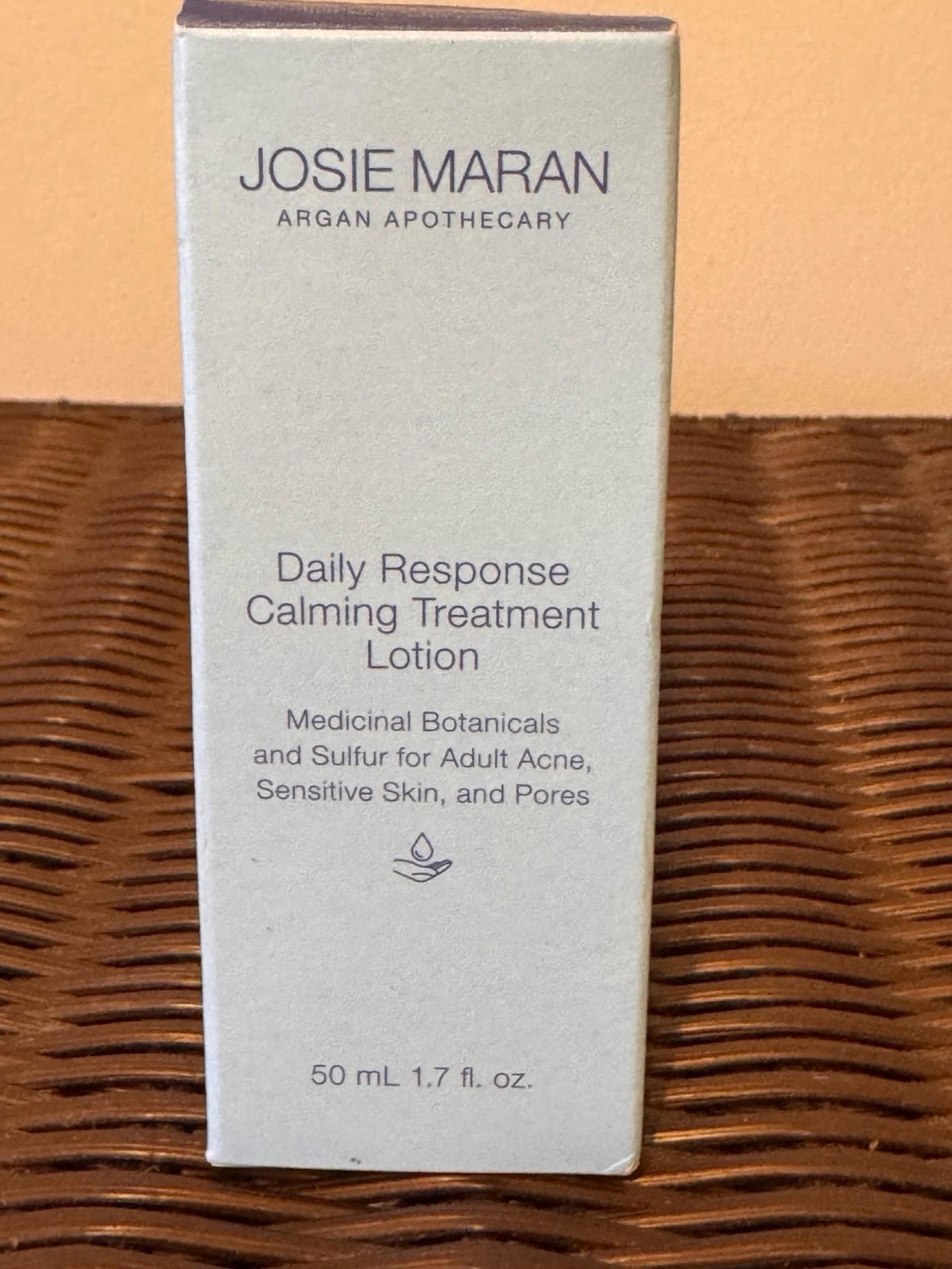 Josie Maran Argan  Apothecary Daily Response Calming Treatment Lotion 1.7 oz