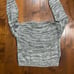 Avenues Vintage 80s 90s Geometric Knit Crewneck Sweater Black Gray Mens XL