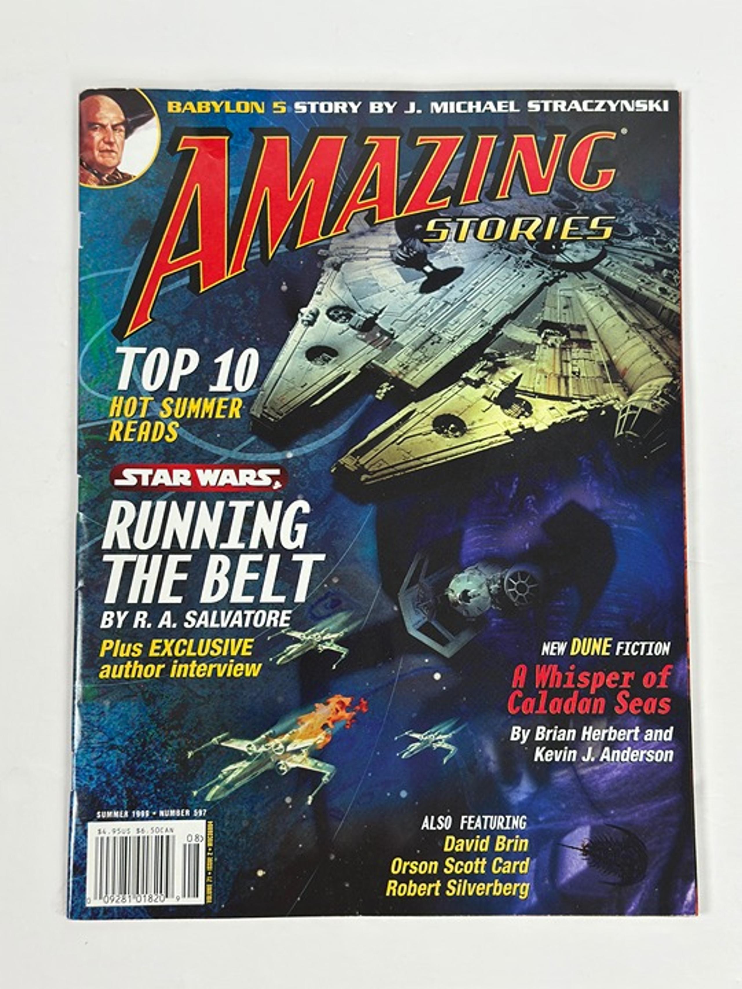 Amazing Stories Magazine Issue 597 Summer 1999 Babylon 5 Dune Star Wars