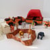 Vintage 1975 Fisher Price Adventure People ANIMAL SAFARI Play Set #304 Toy Serie