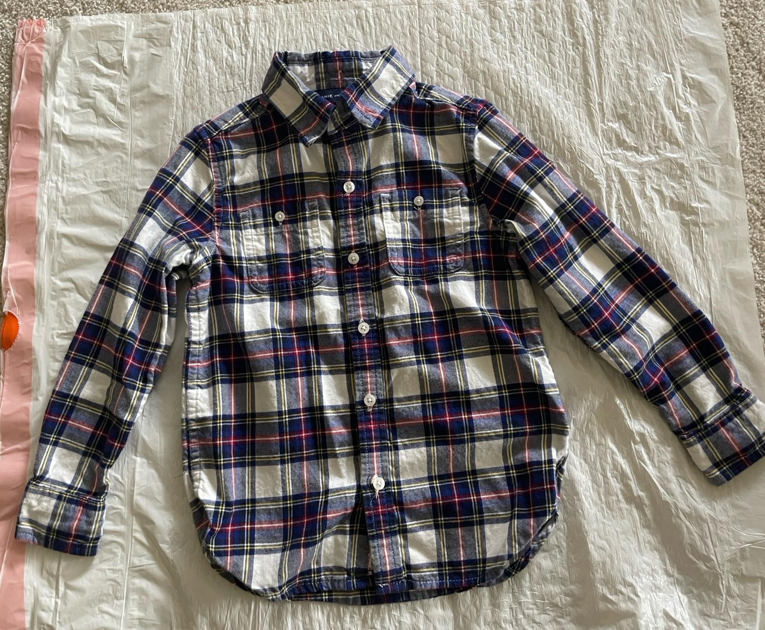 Janie and Jack boys long sleeves shirt 4