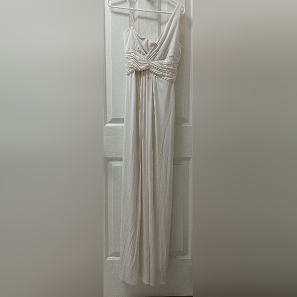 BCBGMaxAzria Matilde Grecian style one shoulder dress