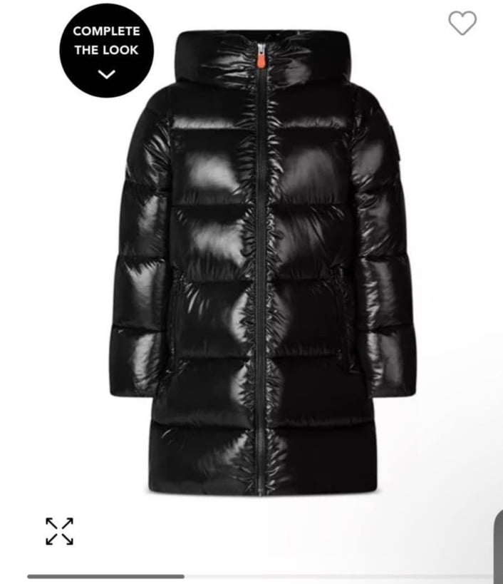 puffer winter girls coat