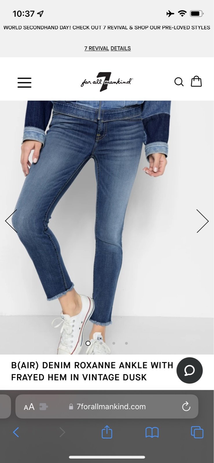 7 for all mankind straight leg Jeans