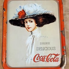 Authentic Coca~Cola 1909 Tray