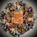 Handmade thanksgiving Wreath pumpkin spice autumn fall decorations