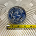 Art Glass Paperweight Swirled Blue & White Approximately 3”