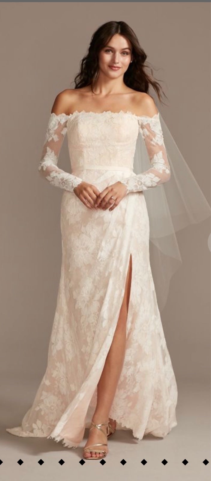 David’s bridal wedding dress