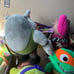 Teenage Mutant Ninja Turtles plush lot of 5
