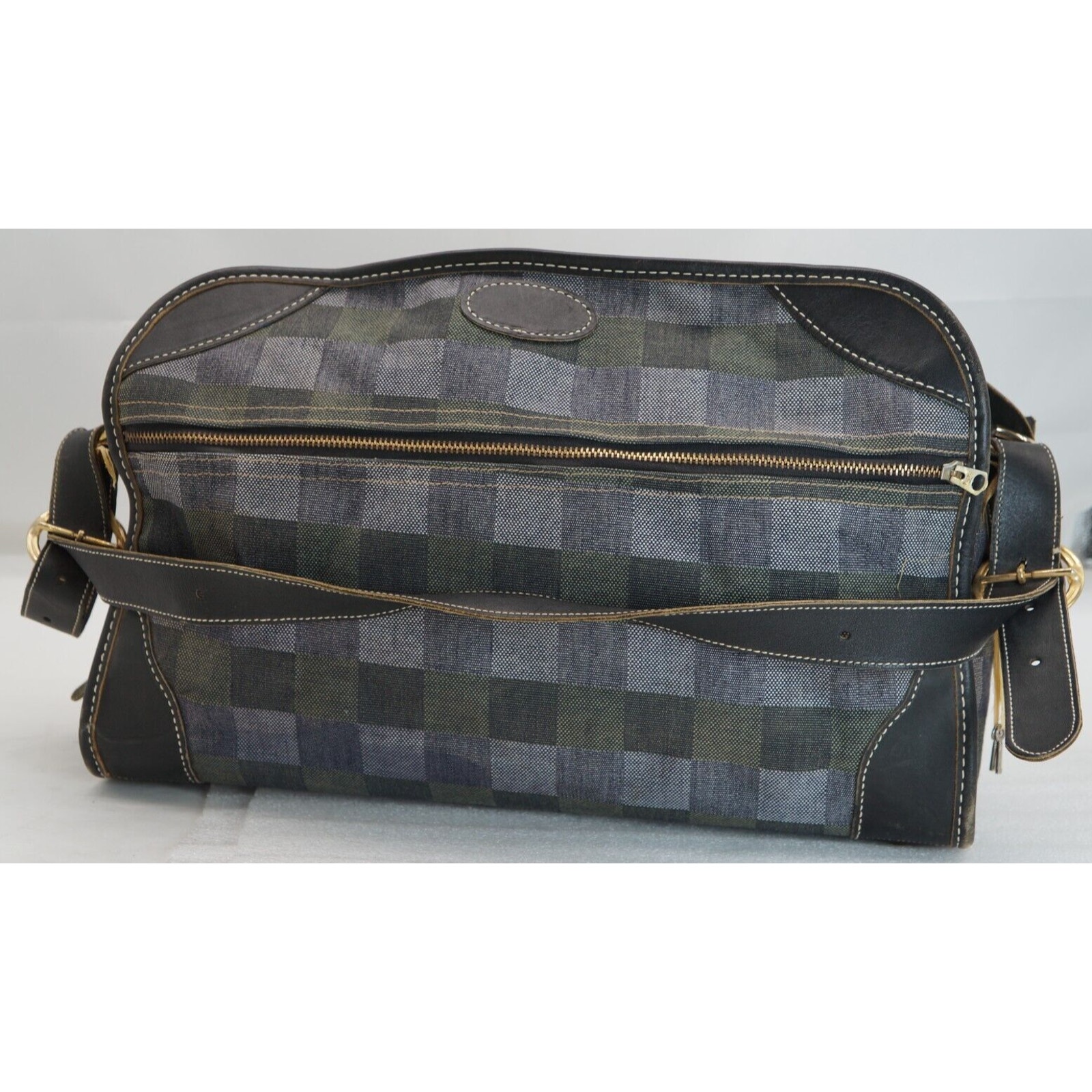 The French Company Luggage Vintage Tennis duffle bag