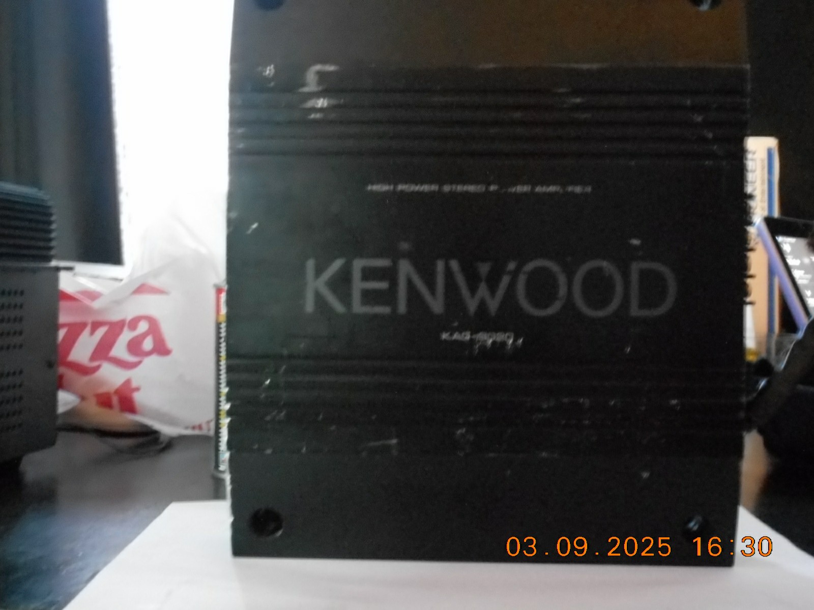 Kenwood KAC-8020 2 Channel Amplifier Vintage