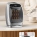 Brightown Portable Space Heater 1500W Oscillating Electric Heater with Timer