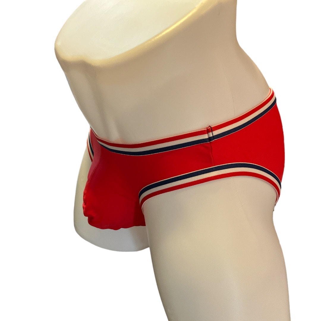 Andrew Christian Racer Bikini Red Large