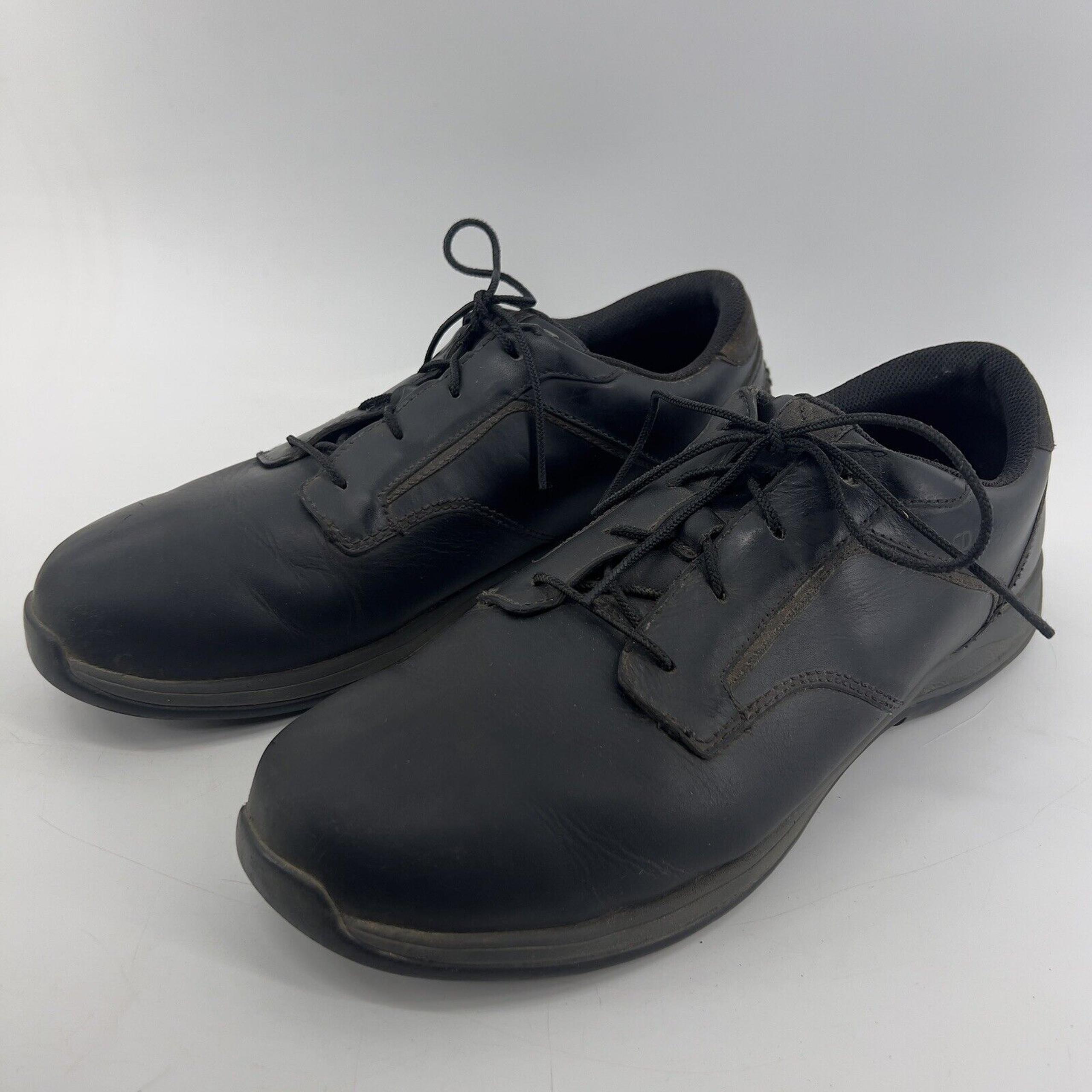Red Wing 8712 Black Leather Oxford Work Shoes Lace up Soft Toe Men's Size 13D