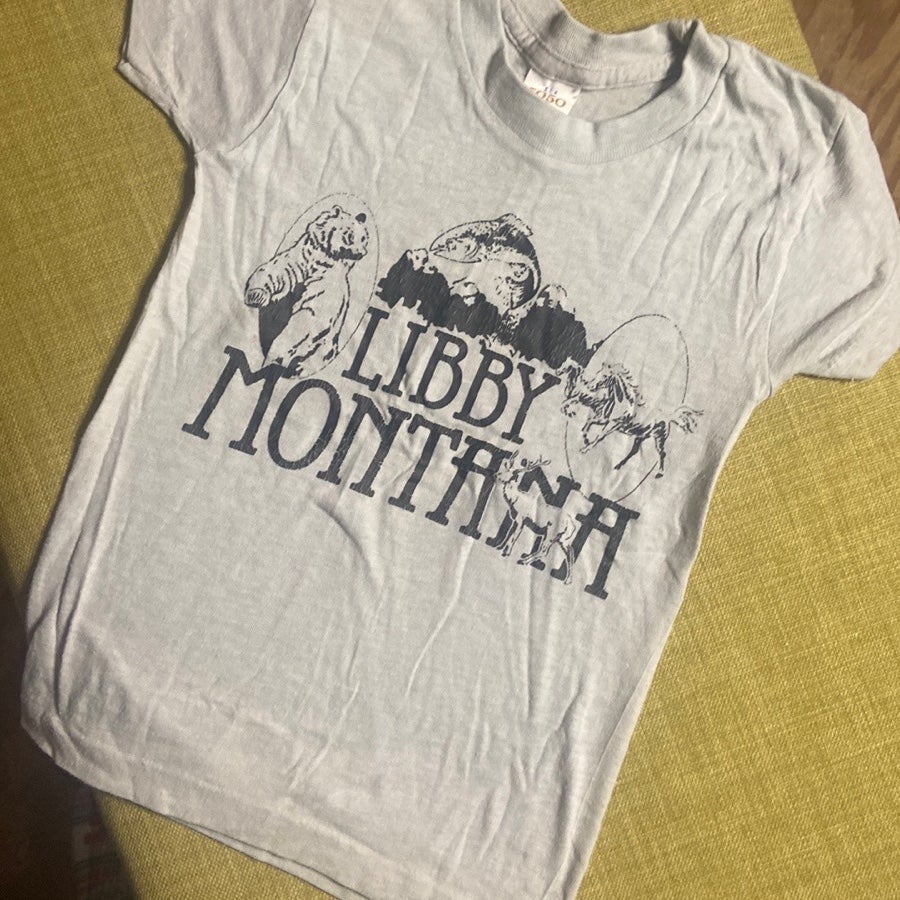 Early 80s Vintage Children’s Libby, Montana T-shirt