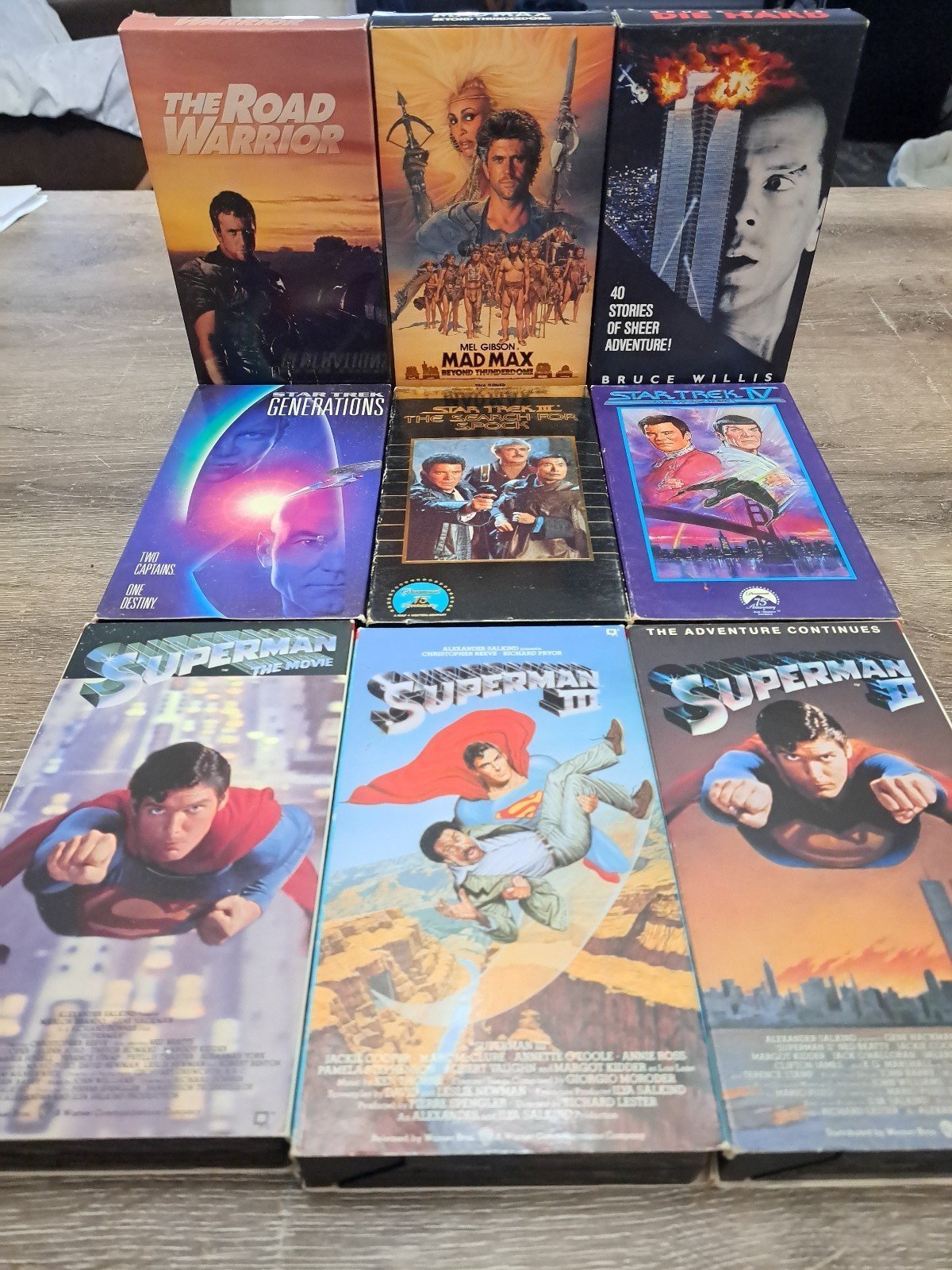 Lot of 14 Action and Adventure VHS Movies [Free Shipping]