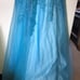 Blue A-Line Prom Dress