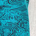Lululemon Women's 2 In Movement Cropped Leggings Teal & Black Geo Print Stretch