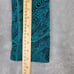 Lululemon Women's 2 In Movement Cropped Leggings Teal & Black Geo Print Stretch