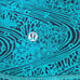 Lululemon Women's 2 In Movement Cropped Leggings Teal & Black Geo Print Stretch