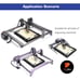 Honeycomb Working Table F1 for Laser Engraving and Cutting Machine 380x284x22mm