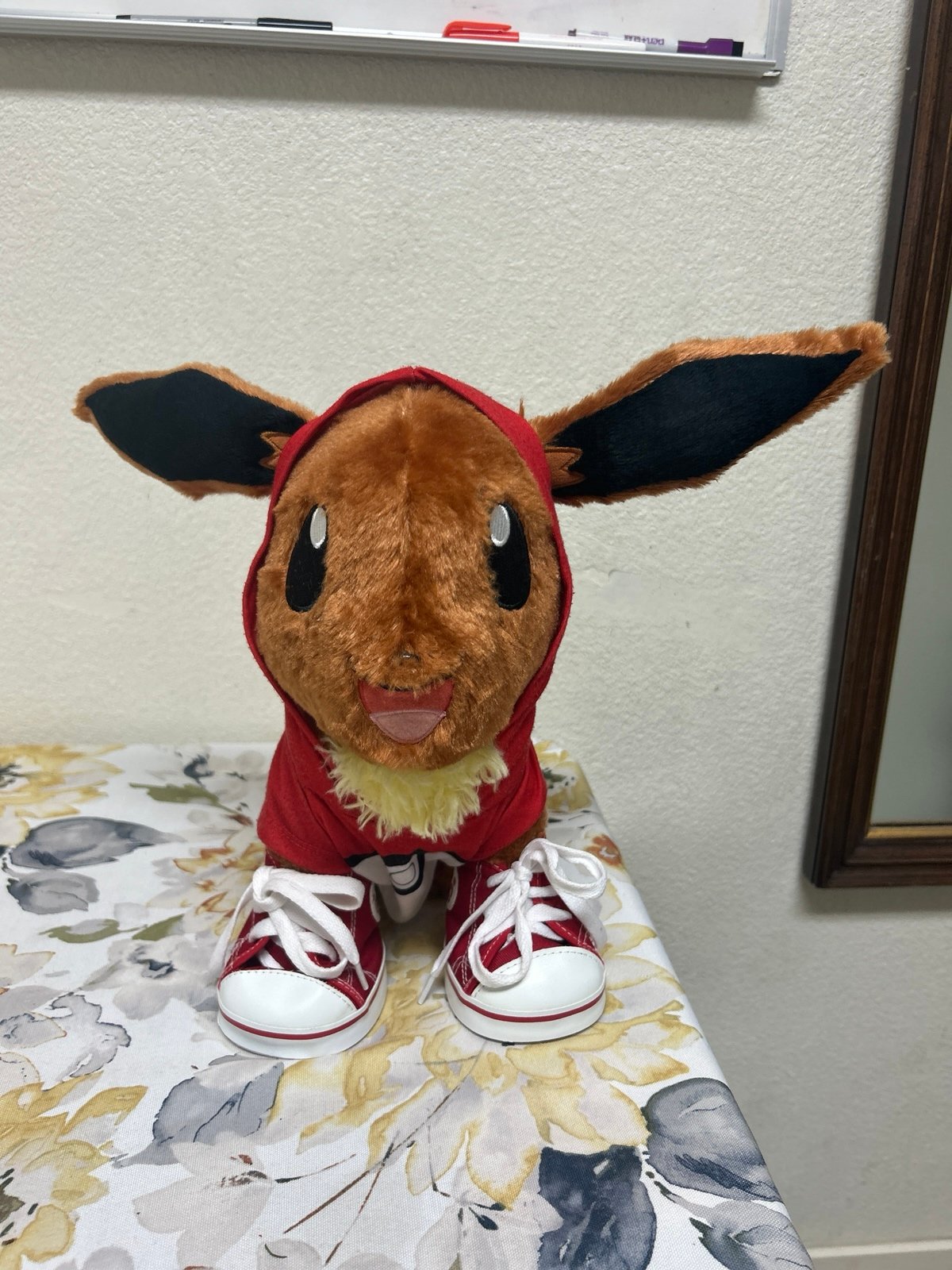 Build-A-Bear Pokemon Evee Plush Hoodie 2017 BAB collectible exclusive