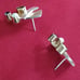 Vintage Genuine Gemstone 925 Earrings