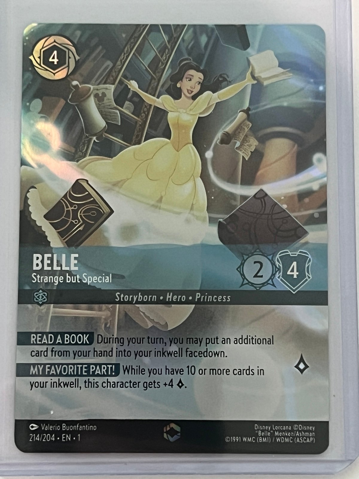 Disney Lorcana Belle 214/204