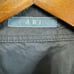 Ari Double Pocket cotton Western Rodeo Style Shirt Raw Hem Brown Men's XL
