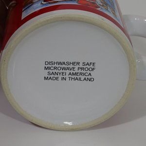 Old World Christmas Holiday Mug Cup FLAW