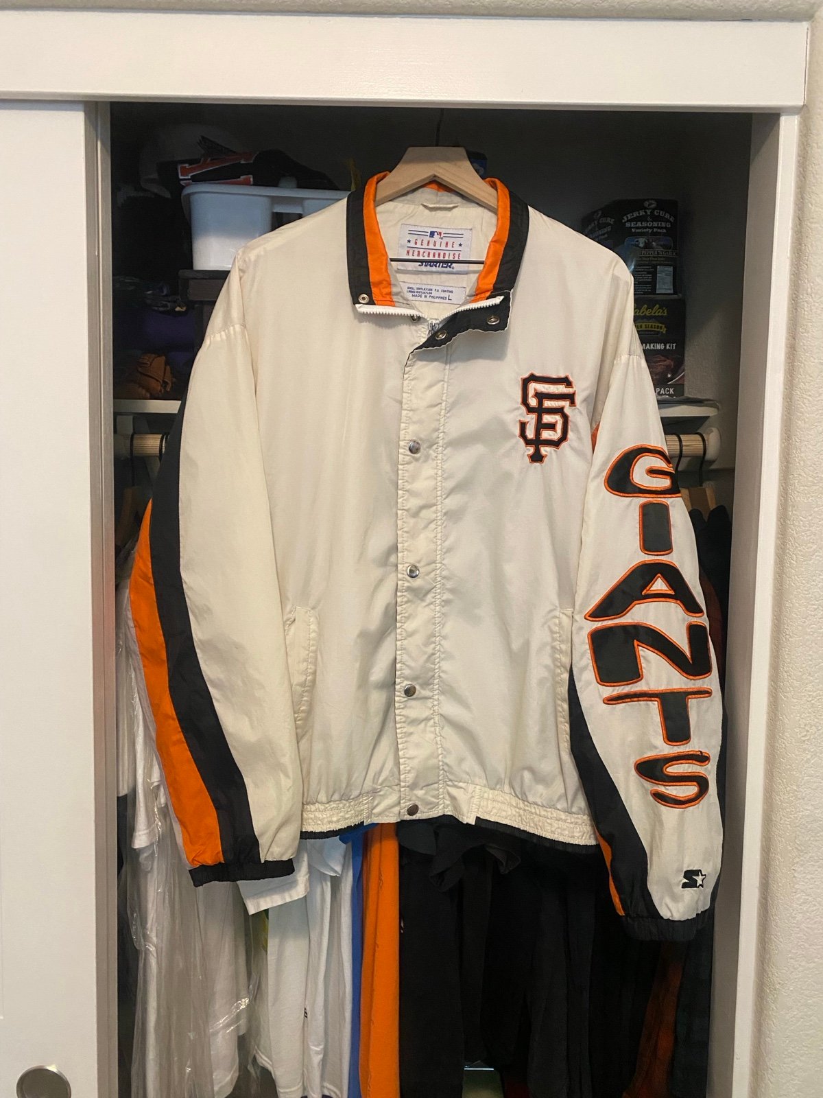 Vintage 1990s San Francisco Giants Starter windbreaker