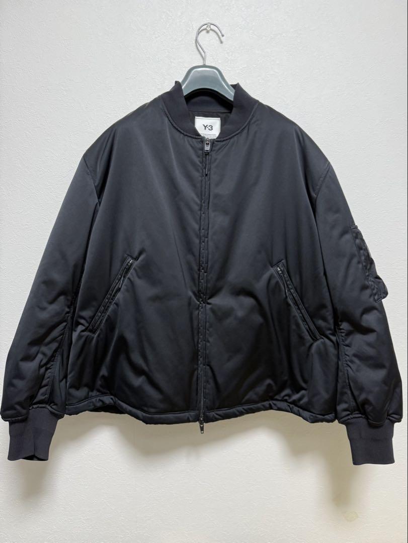 Y-3 Black MA-1 Flight Jacket Size L