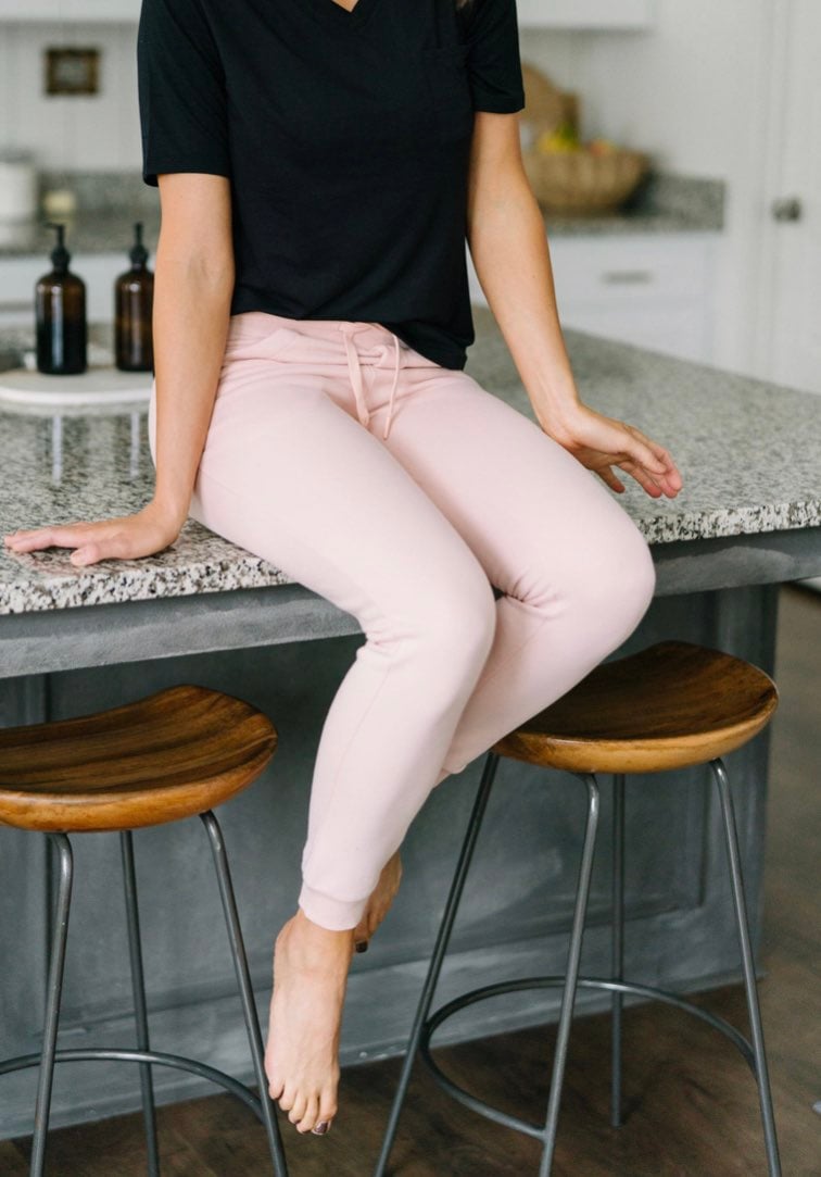 Zyia pink sleepover sweats
