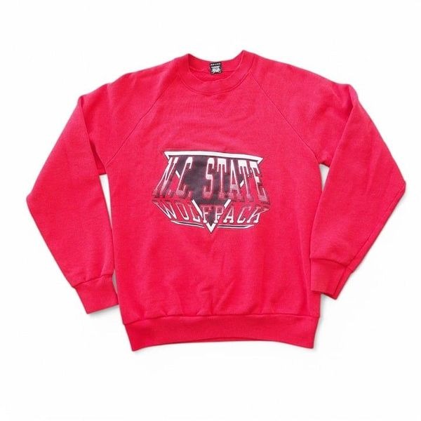 Screen Stars Vintage 1994 NC State Wolfpack Made in USA Sweatshirt Women's L