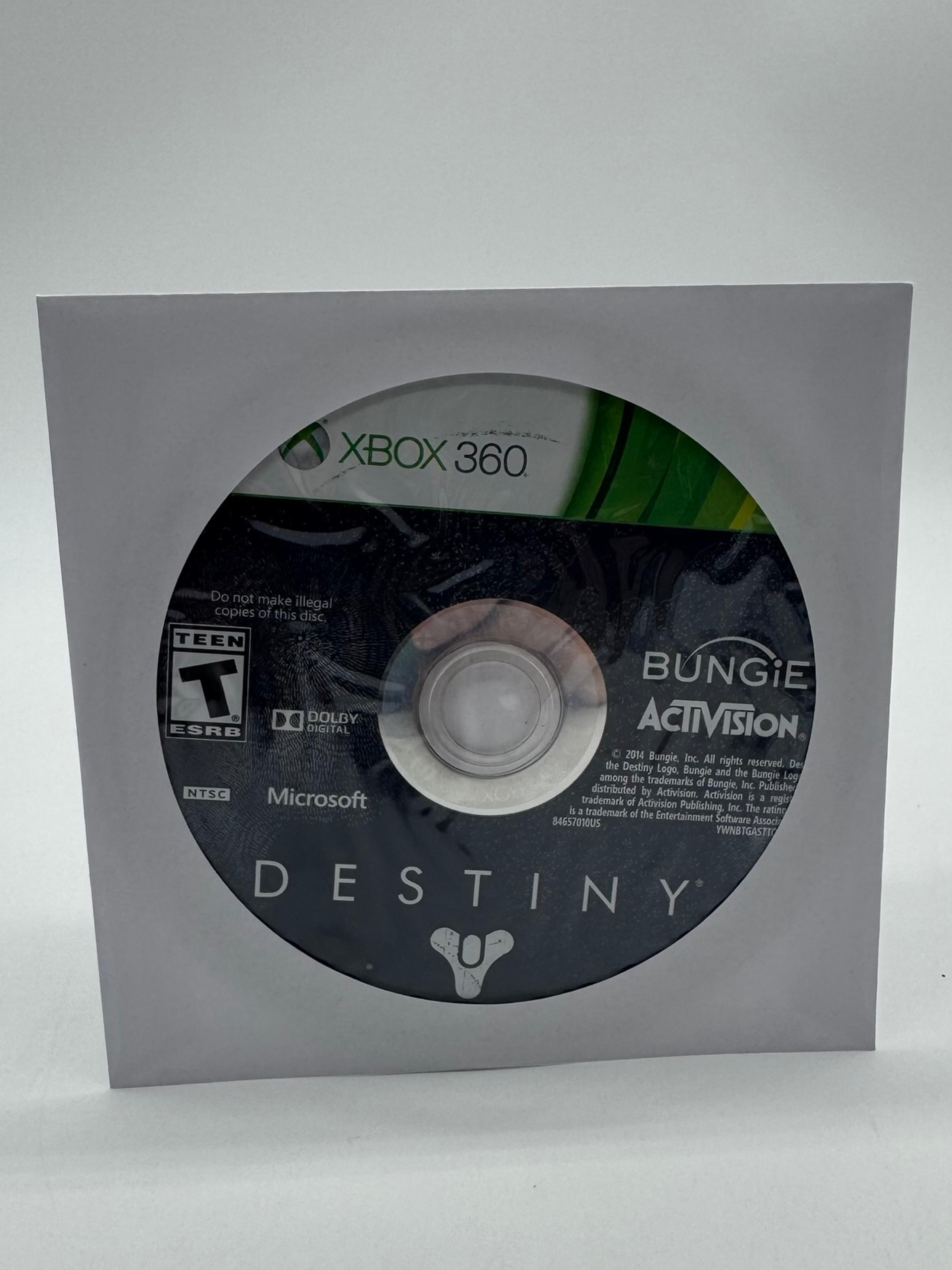 Destiny (Microsoft Xbox 360, 2014) Disc Only Tested