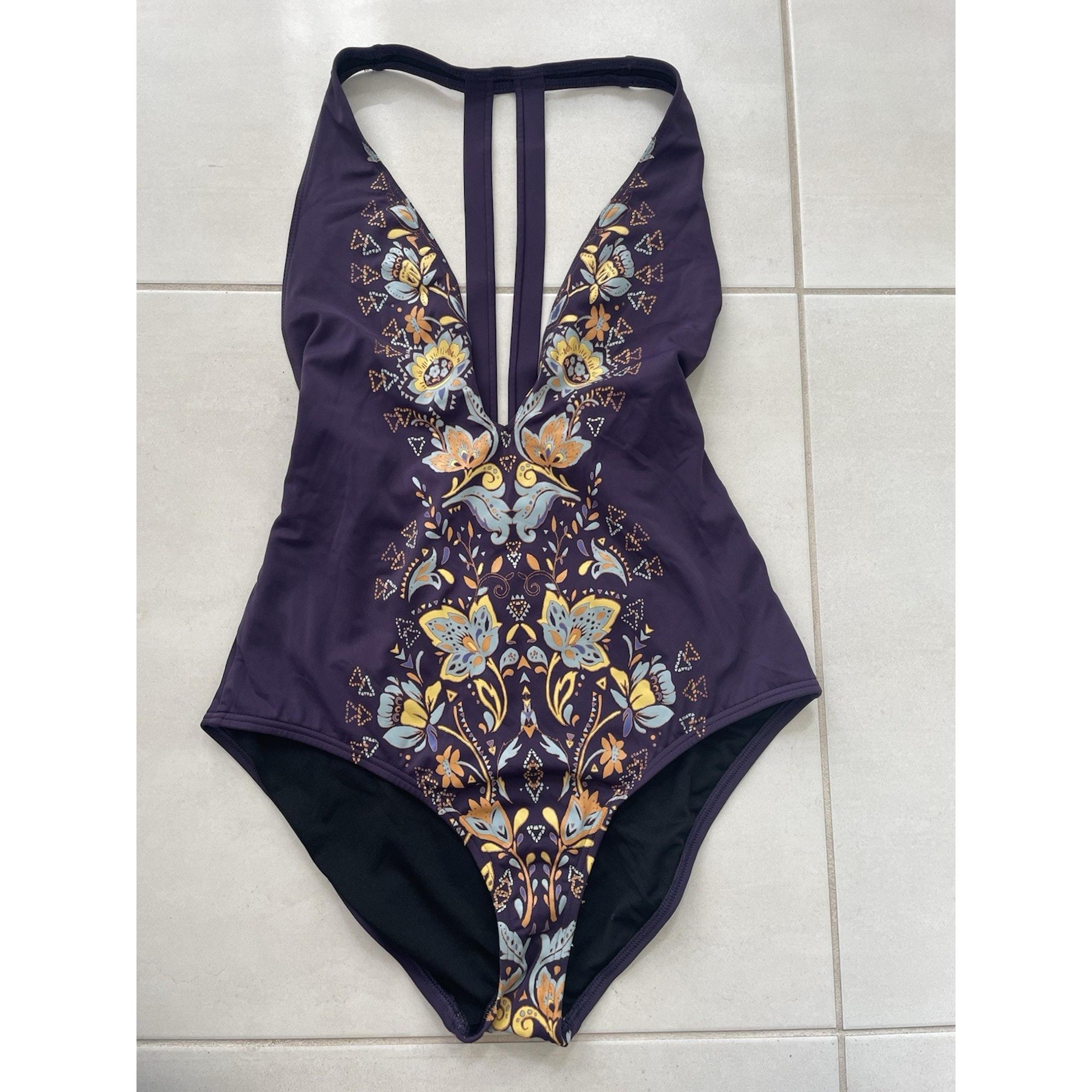 Urban Outfitters Out From Under Swim One Piece Swimsuit Purple Swimwear