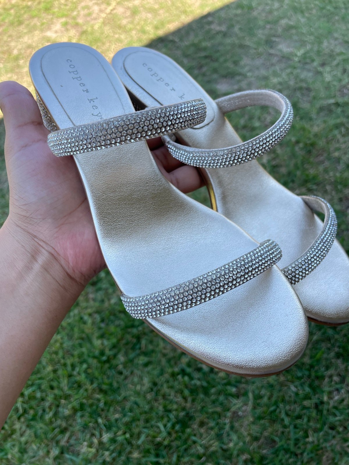 Copper Key size 7 Heels