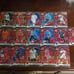Panini Mosaic Soccer 2021 16x Red Reactive Prizm Parallell Card Lot