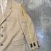 Jos A Bank Sport Coat 46R Mens Cream Camel Hair Executive 3 Button Blazer