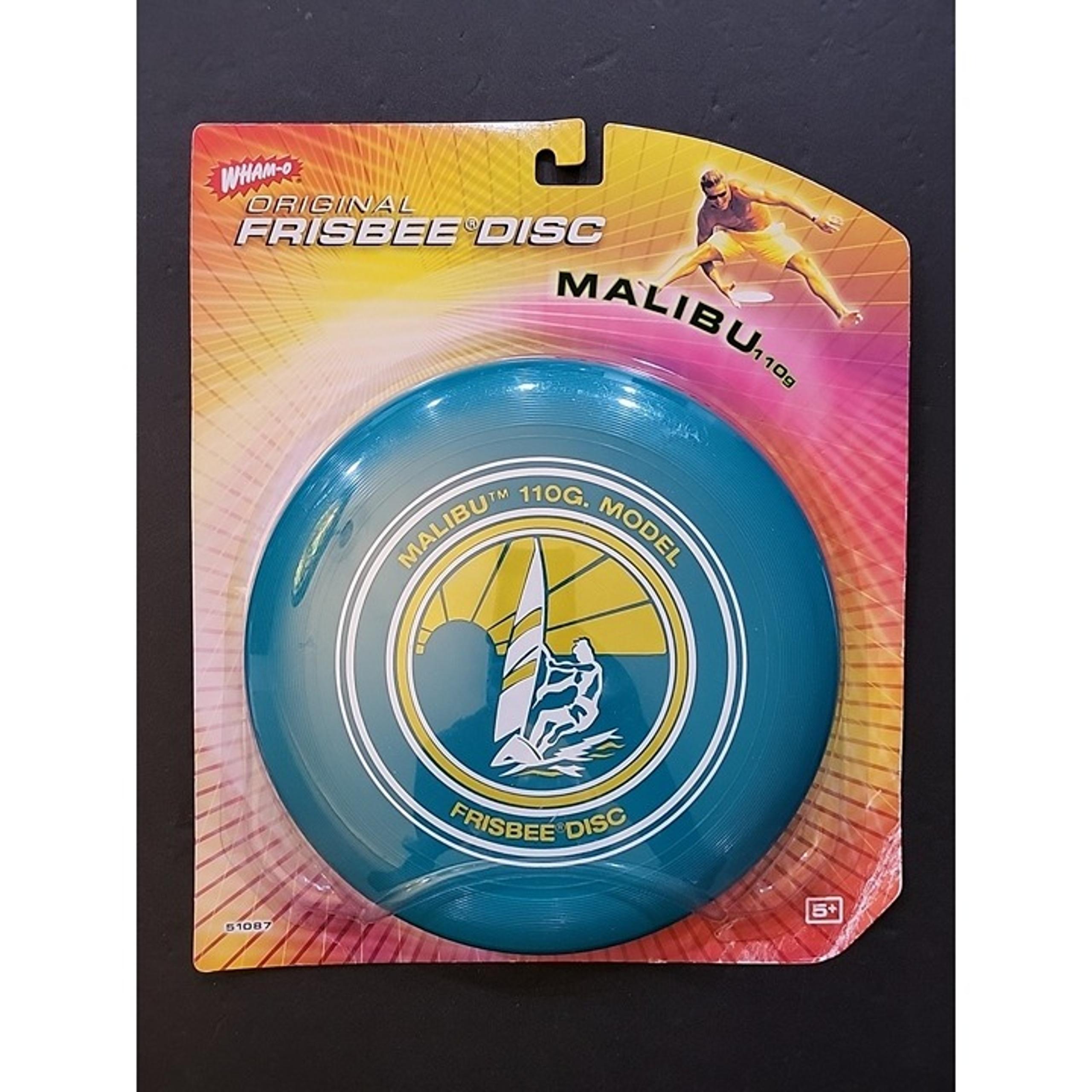 WHAM-O Frisbee Flying Disc Malibu 110G Surfer Turquois #51087 VINTAGE NEW RARE!